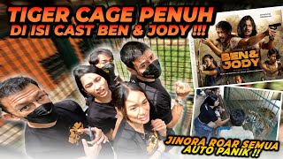 SEMUA CAST BEN & JODY DIUJI MENTAL MASUK TIGER CAGE DAN PEGANG PAW ESHAN! SIAPA YANG PALING BERANI ?