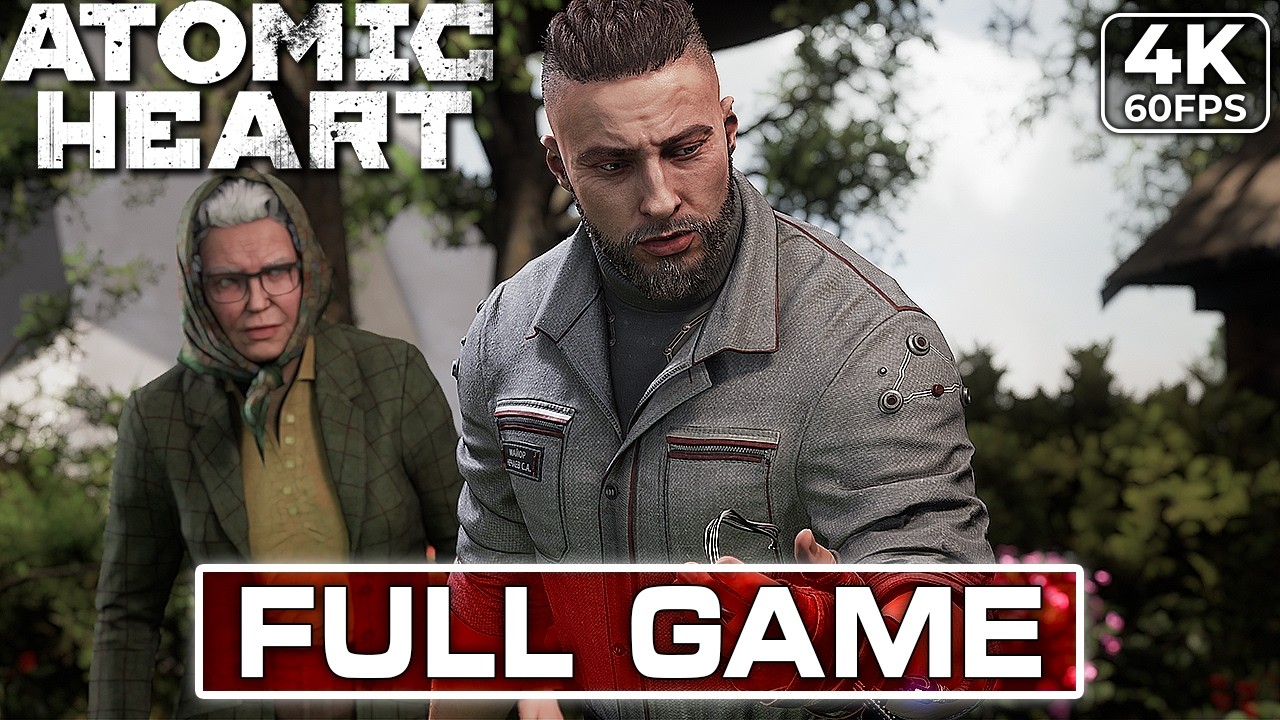 ATOMIC HEART Gameplay Walkthrough FULL GAME [4K 60FPS PC ULTRA] - No Commentary