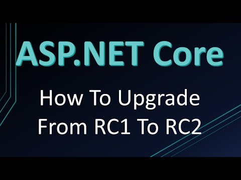 ASP.NET Core How To Update RC1 to RC2