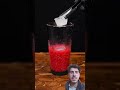 Bloody Rosemary Raspberry Refreshing Drink ASMR #drink #asmr #food #satisfying #recipe#shorts