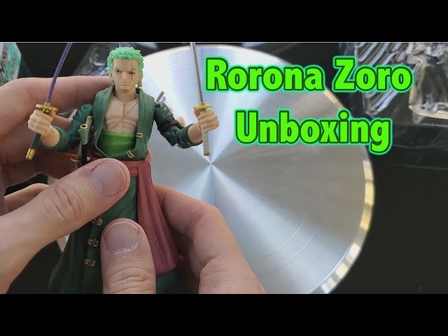 Anime Heroes One Piece: Roronoa Zoro Action Figure Unboxing 