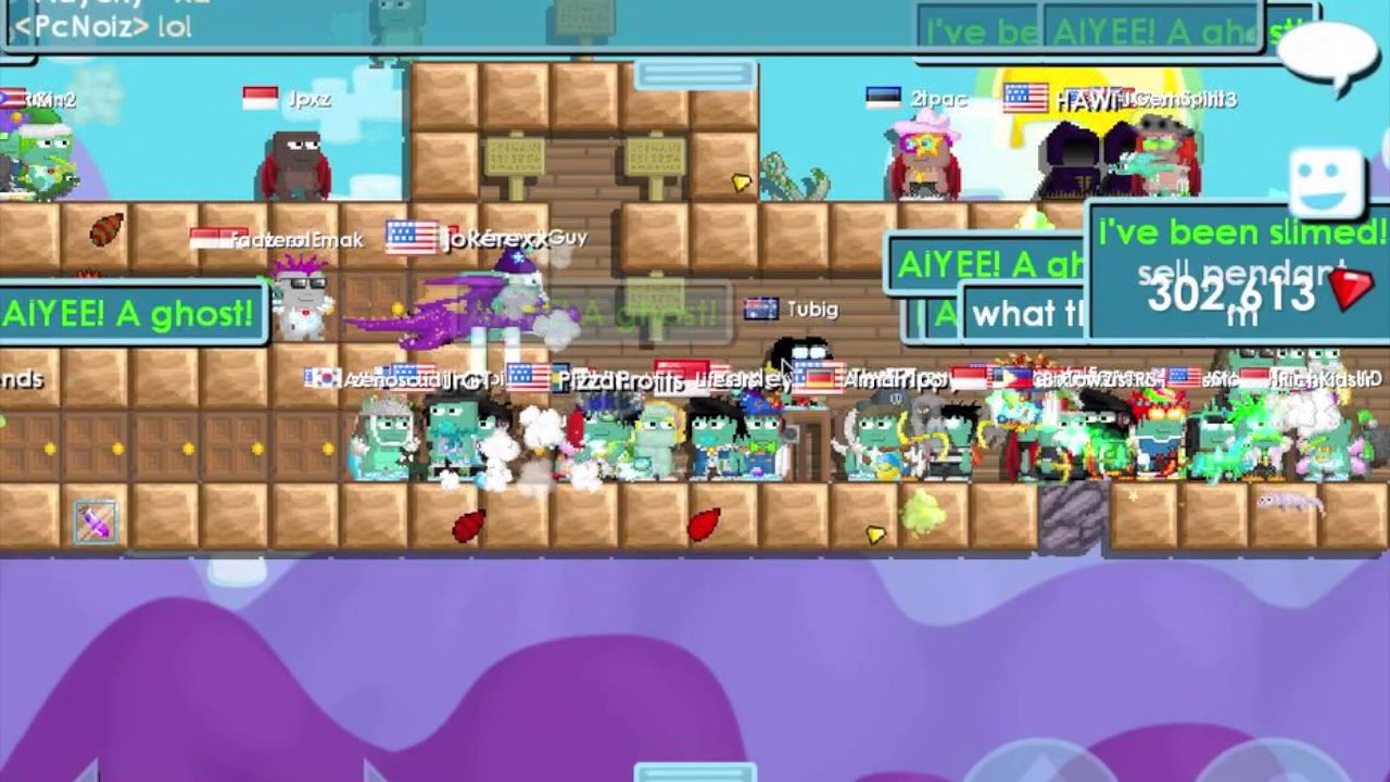 Growtopia OMG! So many ghosts! YouTube