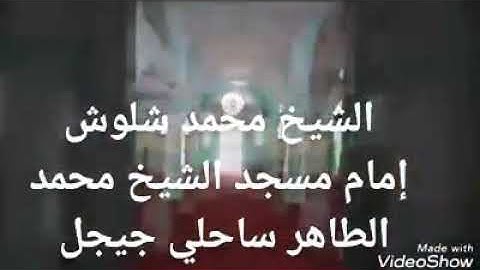 تلاوة للشيخ محمد شلوش إمام المسجد الكبير لمدينة جيجل
