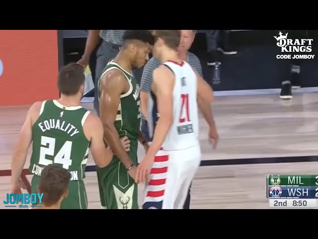 Giannis headbutts Mo Wagner, a breakdown