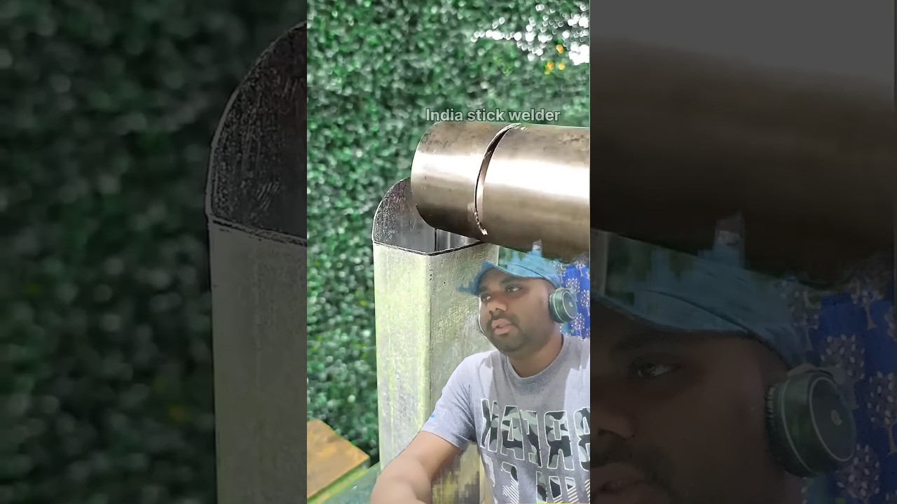 How to connect a pipe with a square tube 