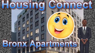 🌇New York City Housing Connect Affordable Lovely Bronx Apartments🌇