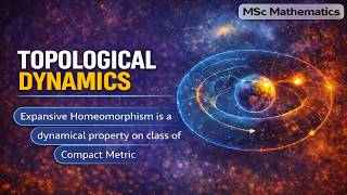 Topological Dynamics | Lecture 6: Expansiveness is a dynamical property on class of compact metric 