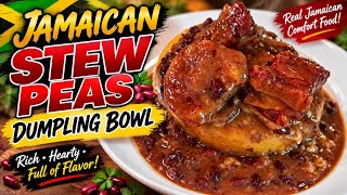 “STEW PEAS DUMPLING BOWL”