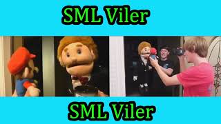 SML Movie: Mario Sells Jeffy! Behind the Scenes and Original Video Side by Side!