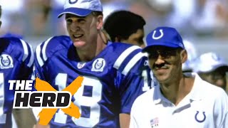 Information Tony Dungy on Peyton Manning getting too tense before a game | THE HERD Update