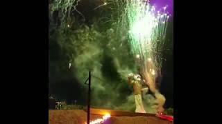 The Fire Dancer Arrives For Zozobra