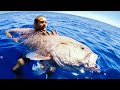 GIANT GROUPER DEEP SEA FISHING Giving Fish Away During Food Shortage Ep 177 