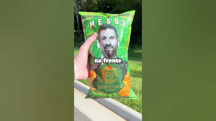 Experimento as batatas fritas do MESSI