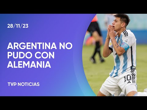 Argentina no pudo con Alemania en los penales en semifinales del Mundial Sub 17