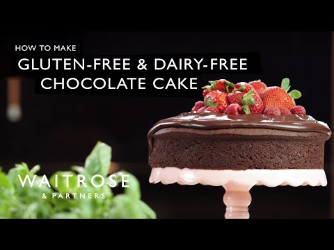 Marble Cake (Dairy Free, Gluten Free, Refined Sugar-Free). 