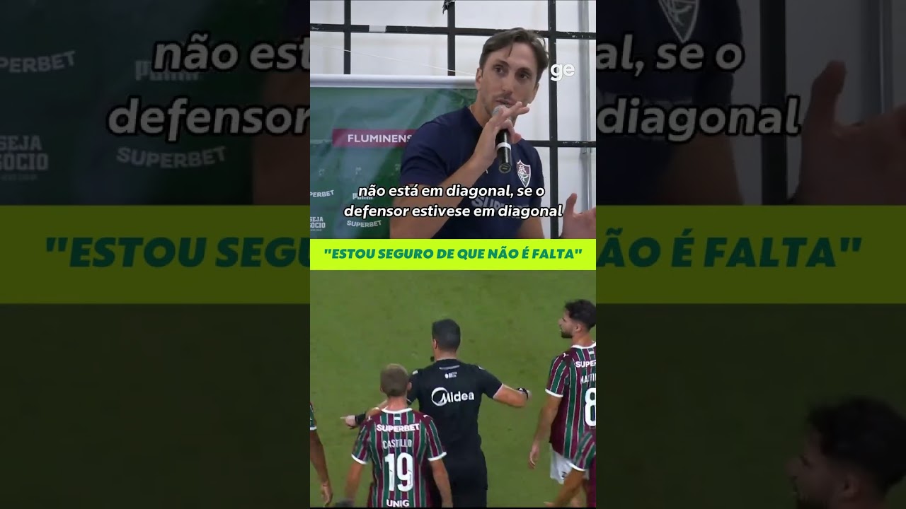 ZUBELDIA CRITICA ARBITRAGEM EM EMPATE DO FLUMINENSE | #shorts
