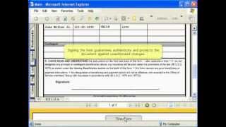 how to apply digital signatures in web applications