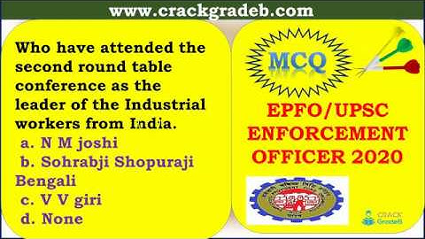 Most Important MCQ on Industrial relation Labour laws & social security