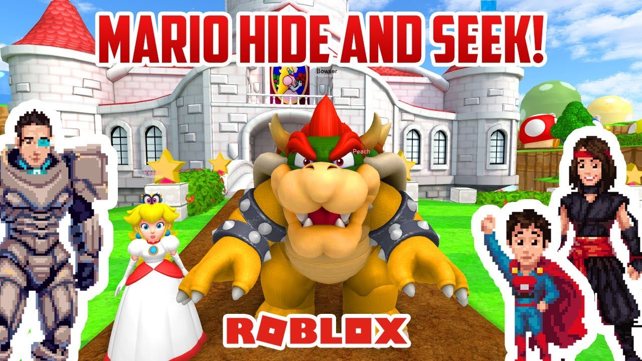Roblox Mario Hide And Seek Youtube