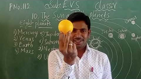 5th EVS:10th unit.The Sun and the Planets