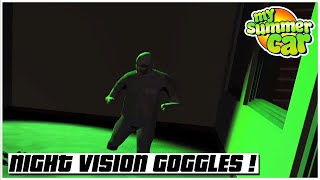 Night vision goggles ! | My Summer Car 2022 | Ogygia Vlogs🇺🇸 screenshot 2
