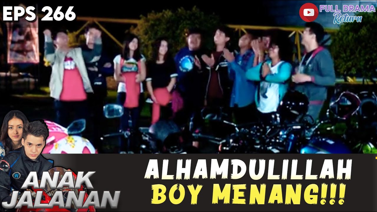 BOY MENANG ANAK AJ UCAP SYUKUR! - ANAK JALANAN