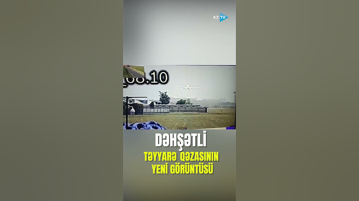 Hindistanda baş verən dəhşətli təyyarə qəzasının YENİ GÖRÜNTÜSÜ