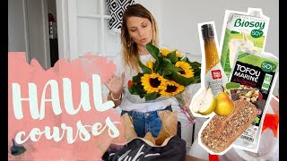 HAUL COURSES rééquilibrage alimentaire (marché, bio, Monoprix..astuces et conseils)