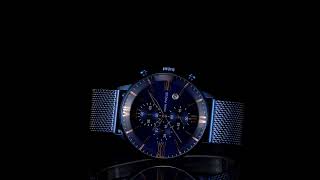 RELÓGIO UNISSEX MINIFOCUS MF0236G À PROVA D' ÁGUA CRONÓGRAFO