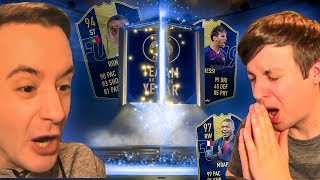 OMFG I DIDN'T PACK TOTY RONALDO!!! - FIFA 19 ULTIMATE TEAM OF THE YEAR PACK OPENING