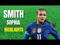 Sophia smith highlights skills  goals