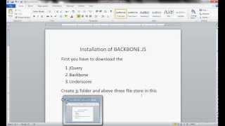 Celebrity Install backbone.js Profile