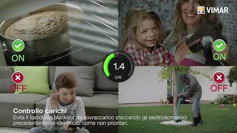 VTD Smarthome I Công tắc ổ căm Vimar - Tự động ngắt nguồn khi quá tải theo thứ tự thiết bị ưu tiên