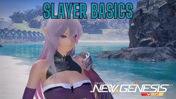 [PSO2 NGS] Class Basics (Slayer)