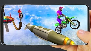 Sky bike stunt 3d | Bike Race – Free Bike Games - Android Gameplay screenshot 2