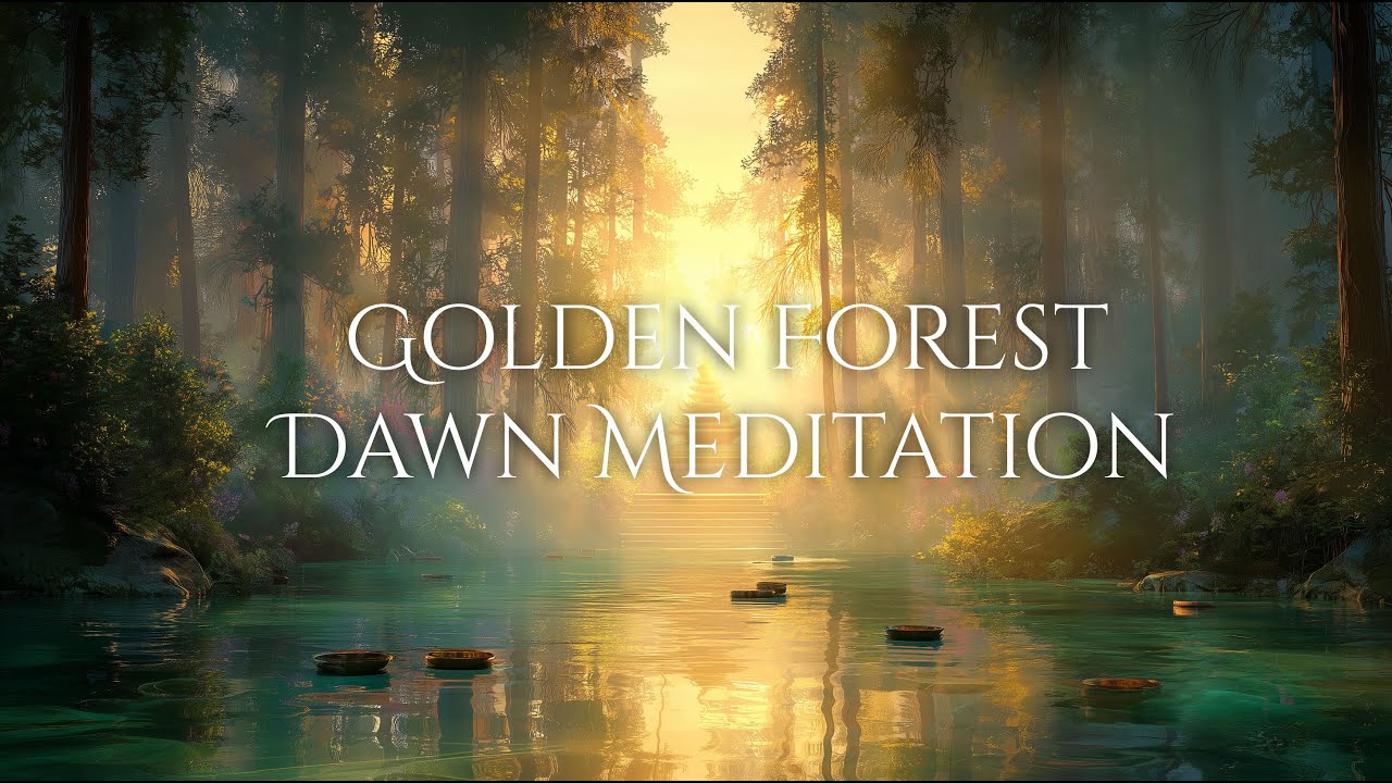 🌅 Golden Forest Dawn | 3h Meditation Music 432Hz 🌿
