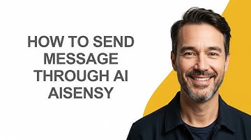 How to Send Message Through Ai Aisensy - KevinHowTo