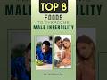Best 8 Foods to Overcome Male Infertility: Boost Your Fertility Naturally #malefertility