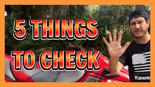 Famous Top 5 Things To Check Before Taking Your Jet Ski Out on The Water [4K] Wealth
