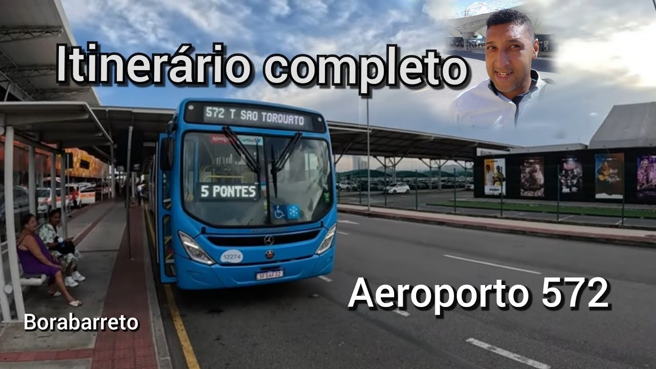 Dirigindo Na linha 572 (Aeroporto x Terminal de São Torquato).