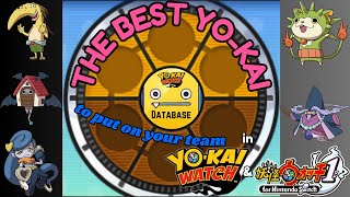 The Best Yo kai for Your Team in Yo kai Watch 1