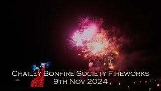 Chailey Bonfire Society's 2024 fireworks display