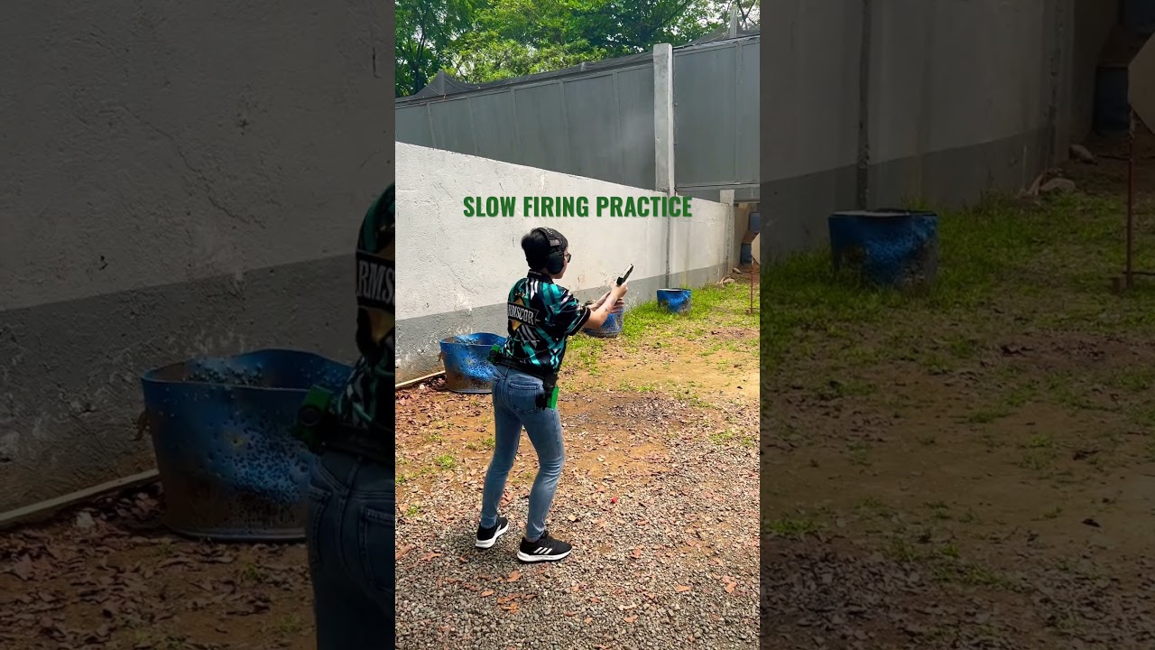 Slow firing practice 