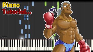 Piano Tutorial Punch Out - Super Macho Mans Theme