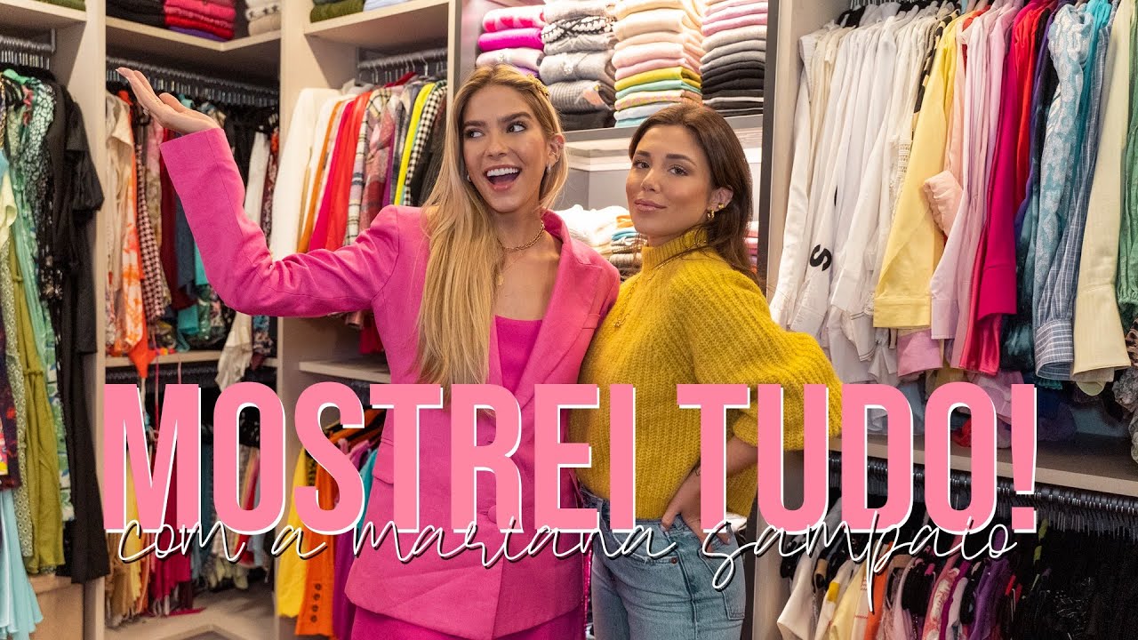 INVADINDO O CLOSET DA MARIANA SAMPAIO