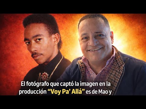 Anthony Santos su primera foto para la producción donde salió voy pa ya