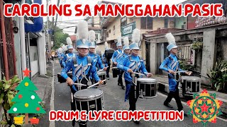 CAROLING SA MANGGAHAN PASIG Drum and Lyre Competition