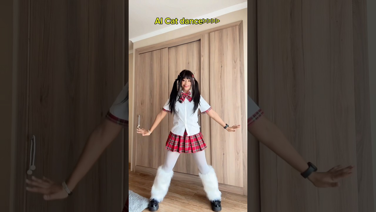 The AI Cat Dance is now in my head 24/7😂#princesssachiko #sachi_hime96