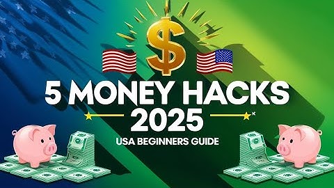 5 Easy Money Hacks for USA Beginners 2025 💰  Save $1000 Fast! #MoneyHacks2025
