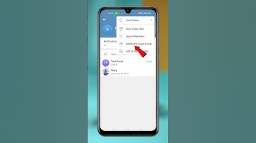Telegram group se Kaise Bahar nikale | Telegram group se Kaise Bahar nikale and group ko delete Kare